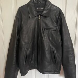 Oakwood Men's Black Leather Jacket
